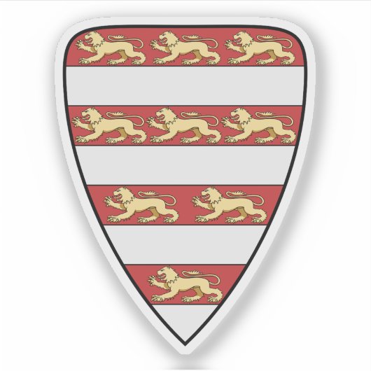 Zegel van koning Imre van Hongarije, Transylvania  Sticker (Voorkant)