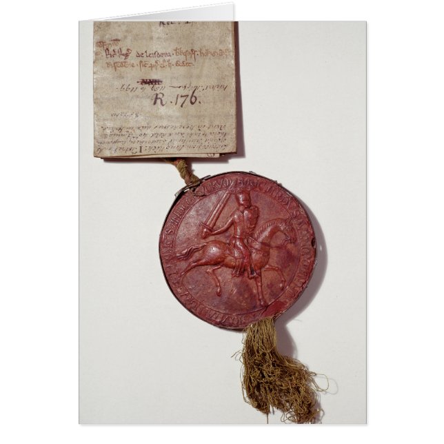 Zegel van koning Richard I (Voorkant)