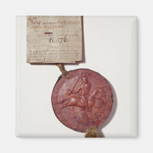 Zegel van koning Richard I Magneet