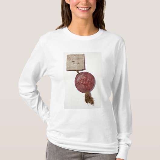 Zegel van koning Richard I T-shirt (Voorkant)