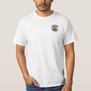 zegel van Los Angeles County T-shirt