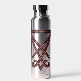 Zegel van Lucifer Waterfles