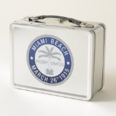 Zegel van Miami Beach, Florida (Achterkant)