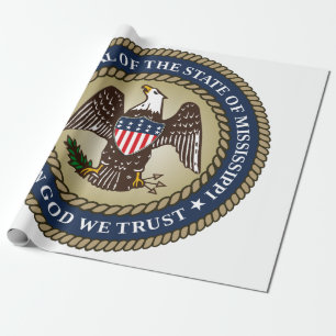 Zegel van Mississippi (Amerikaanse staat) Cadeaupapier