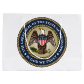 Zegel van Mississippi (Amerikaanse staat) Groot Cadeauzakje (Achterkant)