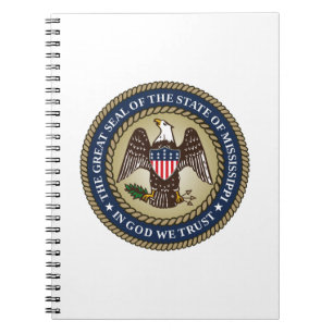 Zegel van Mississippi (Amerikaanse staat) Notitieboek