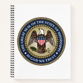 Zegel van Mississippi (Amerikaanse staat) Notitieboek