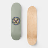 Zegel van Mississippi (Amerikaanse staat) Persoonlijk Skateboard (Voorkant)
