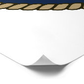 Zegel van Mississippi (Amerikaanse staat) Poster (Hoek)