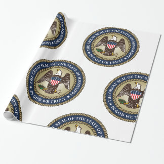 Zegel van Mississippi Cadeaupapier