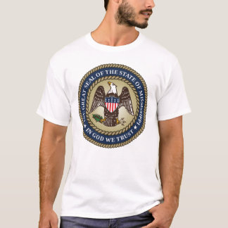 Zegel van Mississippi T-shirt