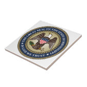 Zegel van Mississippi Tegeltje (Zijkant)