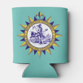 Zegel van Nashville, Tennessee Blikjeskoeler (Achterkant)