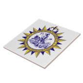 Zegel van Nashville (Tennessee) Tegeltje (Zijkant)