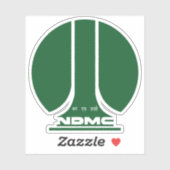 Zegel van New Delhi, India Sticker (Vel)