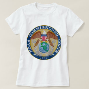 zegel van NOAA in bestelling T-shirt