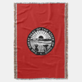 Zegel van Ohio, Amerikaanse staatszeehond Deken (Voorkant Verticaal)