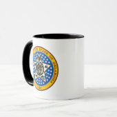 Zegel Van Oklahoma Koffie Mok (Voorkant links)