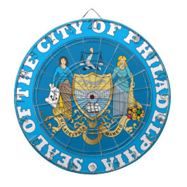 Zegel van Philadelphia Dartbord