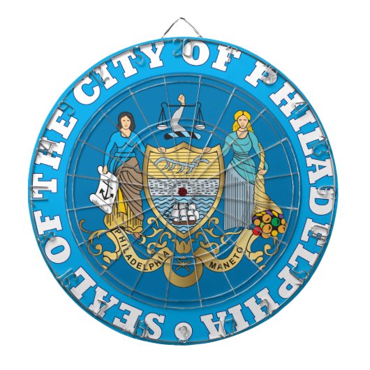 Zegel van Philadelphia Dartbord (Voorkant)