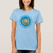 Zegel van Philadelphia T-shirt (Voorkant)