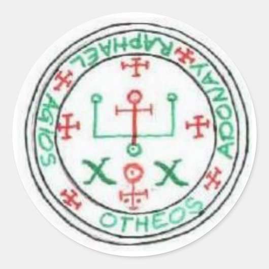 Zegel van Raphael (Voorkant)