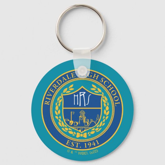 Zegel van Riverdale High School Sleutelhanger (Voorkant)