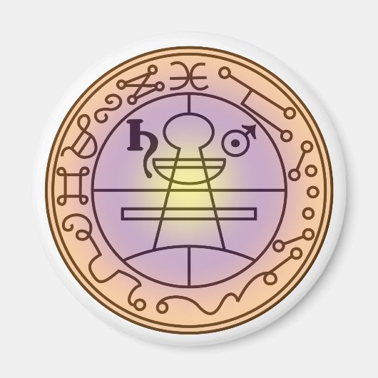 Zegel van Salomo Magneet (Voorkant)