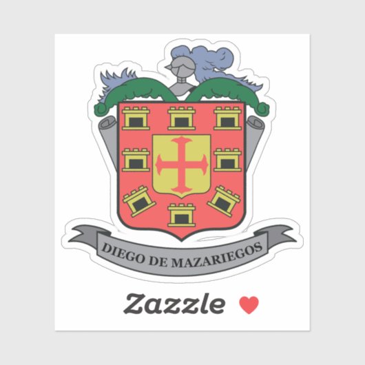 Zegel van San Cristóbal de las Casas, Mexico Sticker (Vel)