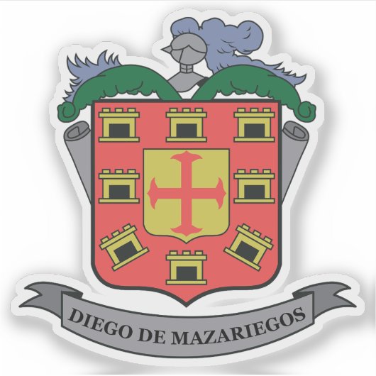 Zegel van San Cristóbal de las Casas, Mexico Sticker (Voorkant)