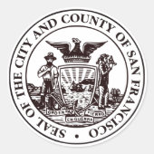 Zegel van San Francisco, CA (Voorkant)