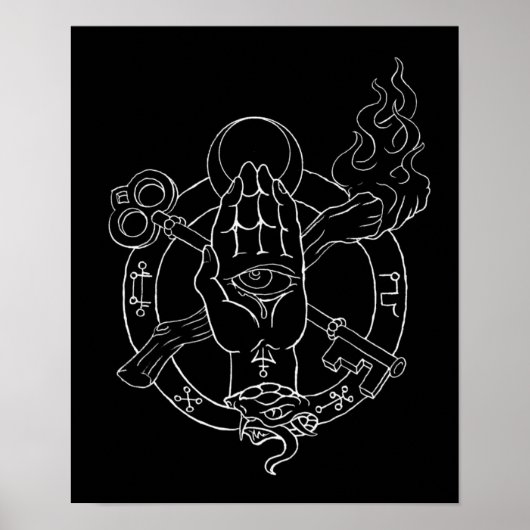 Zegel van Sorcerer Poster (Voorkant)