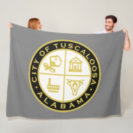 Zegel van Tocaloosa (Alabama) Fleece Deken