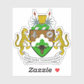 Zegel van Transkei, de Republiek Zuid-Afrika Sticker (Vel)