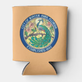 Zegel van Winter Park, Florida Blikjeskoeler (Voorkant)