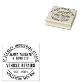 Zegel voor Autoreparatiebedrijf Rubberstempel (Gestempeld)