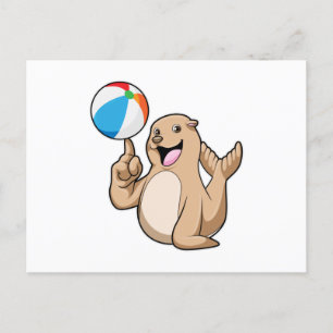 Zegel Water Waterpolo Briefkaart