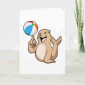 Zegel Water Waterpolo Kaart (Voorkant)