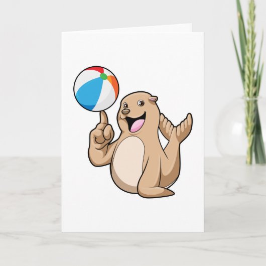 Zegel Water Waterpolo Kaart (Voorkant)