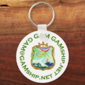 zegelgroen sleutelhanger (Voorkant)