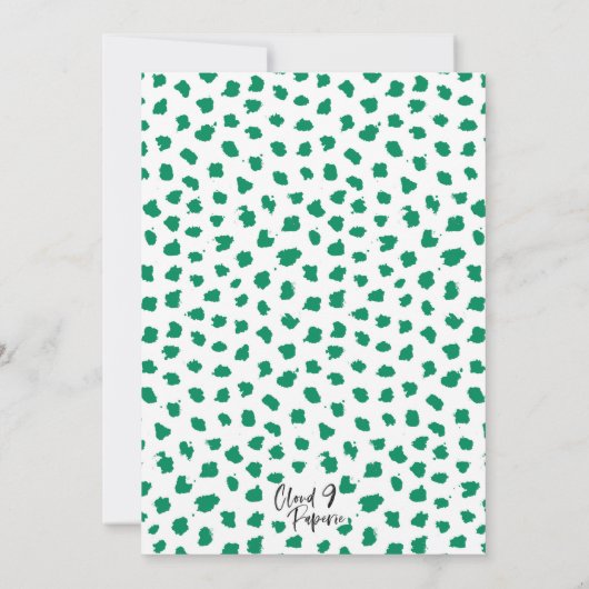 Zegeloze kerstfeestdag met kerstmis Dalmatian Dog Kaart (Achterkant)