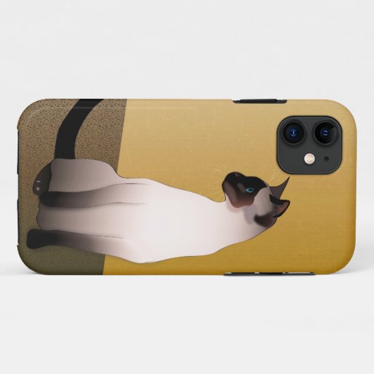 Zegelpoint Siamese Kat Case-Mate iPhone Case (Achterkant (horizontaal))
