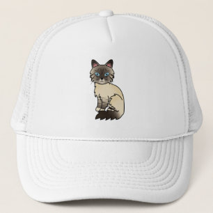 Zegelpoint Tabby Birmaanse / Ragdoll kat Trucker Pet