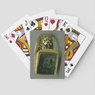 Zegelring van koning Lodewijk IX van Frankrijk (St Pokerkaarten