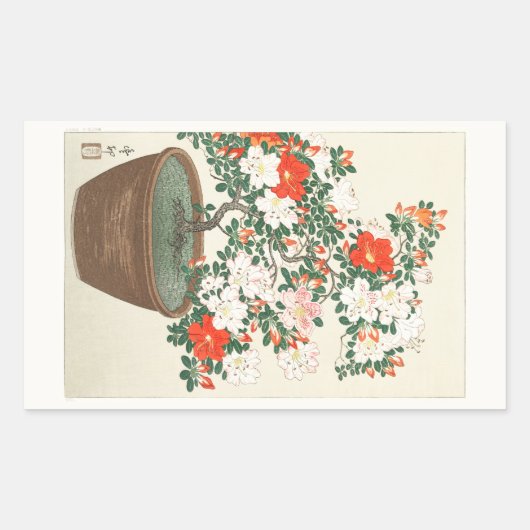 Zegels van JAPANESE WOODBLOCK : OHARA KOSON (Voorkant)