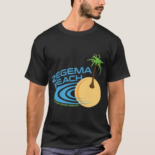 Zegema Beach - Motion Afbeelding T-shirt (Voorkant)