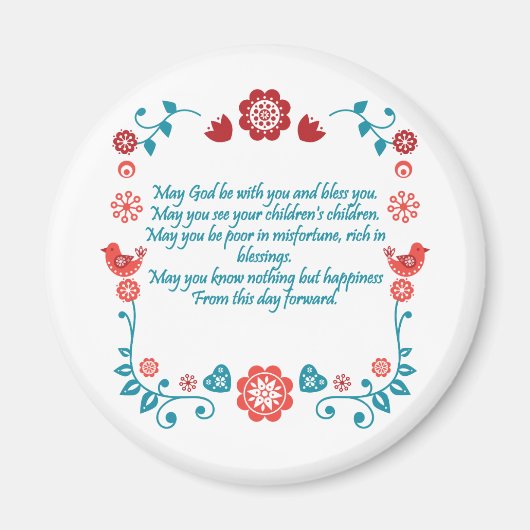 Zegen 8 magneet (Voorkant)