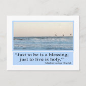 zegen briefkaart (Voorkant)