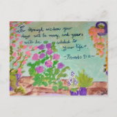 zegen briefkaart (Voorkant)