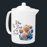 Zegen de Heer mijn ziel Theepot<br><div class="desc">Zegen de Heer mijn ziel</div>